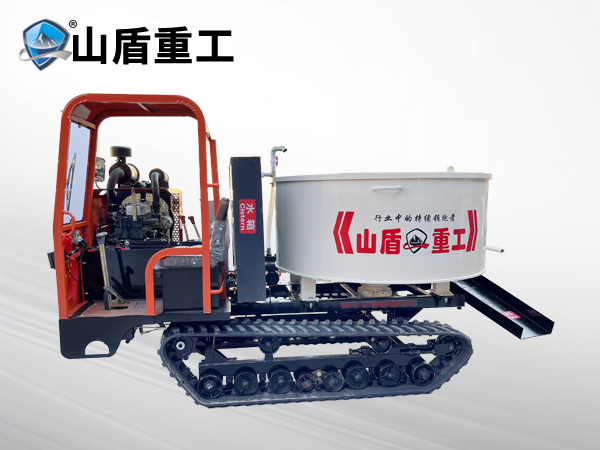 履带式2200型平口搅拌车